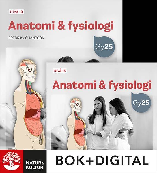 Anatomi & fysiologi nivå 1b Paket Bok+Digital