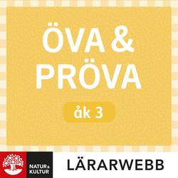 Öva & pröva åk 3 Lärarwebb 12 mån