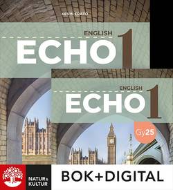 Echo English 1 Paket Bok+Digital