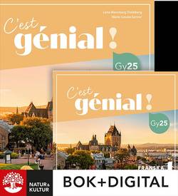 C'est génial ! Franska Fortsättning 1 Paket Bok+Digital
