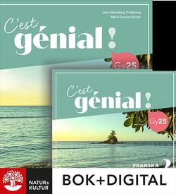 C'est génial ! Franska Fortsättning 2 Paket Bok+Digital
