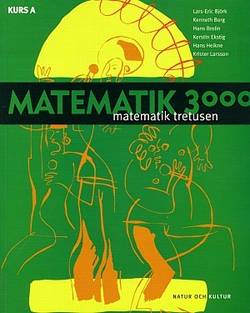 Matematik 3000 för SP/ES och enskilda kurser Kurs A lärobok SP/ES