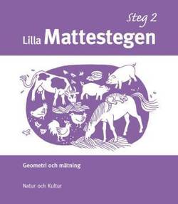 Lilla mattestegen. Geometrihäfte. Steg 2