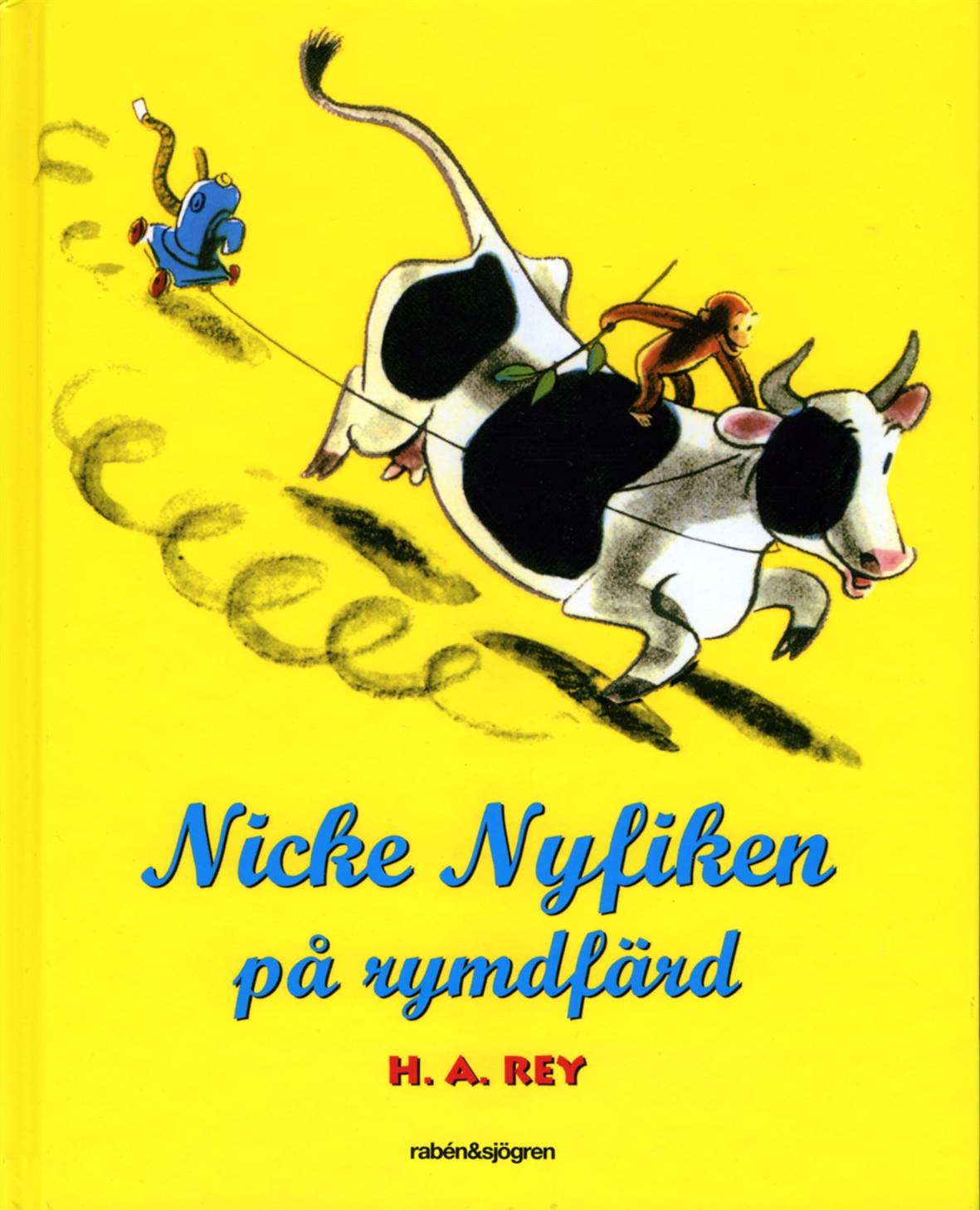 Nicke Nyfiken på rymdfärd