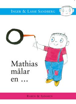 Mathias målar en...