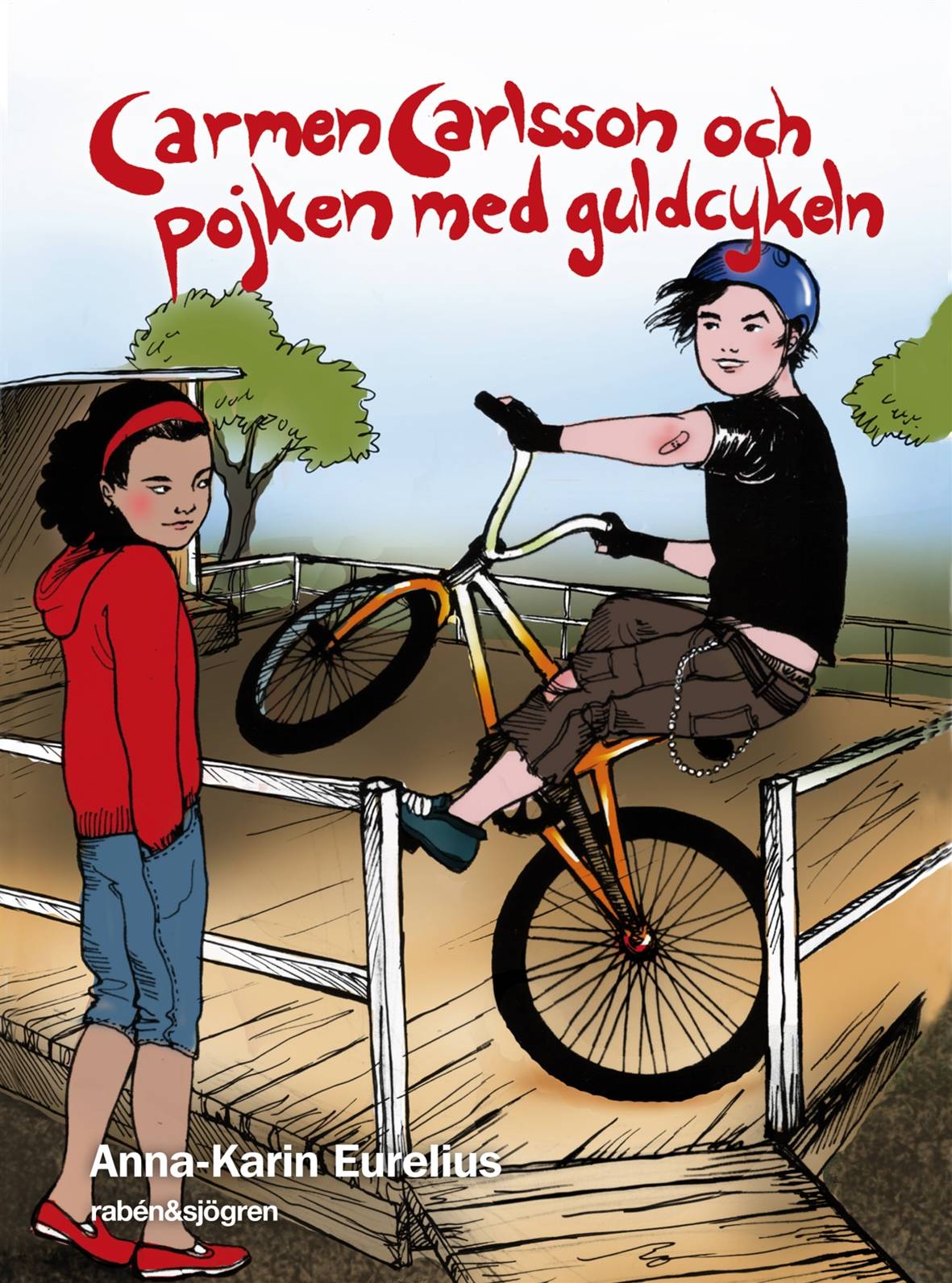 Carmen Carlsson och pojken med guldcykeln