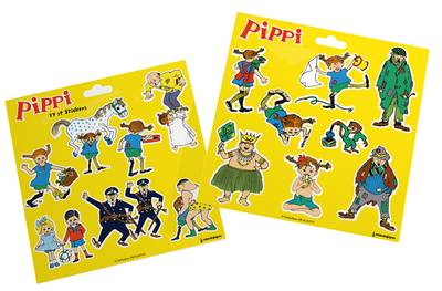 Pippi 17 st Stickers