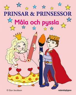 Prinsar och prinsessor - minipyssel - Måla och pyssla
