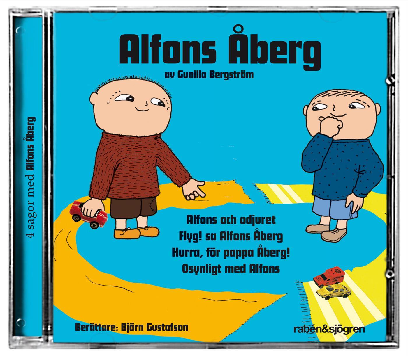 Alfons Åberg (blå) - 4 sagor med Afons Åberg