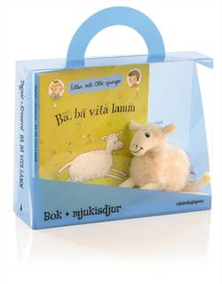 Bä, bä vita lamm - Presentförpackning : Bok + mjukisdjur