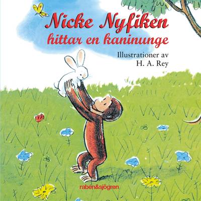 Nicke Nyfiken hittar en kaninunge