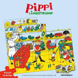 Pippi Långstrump pussel 56 bitar