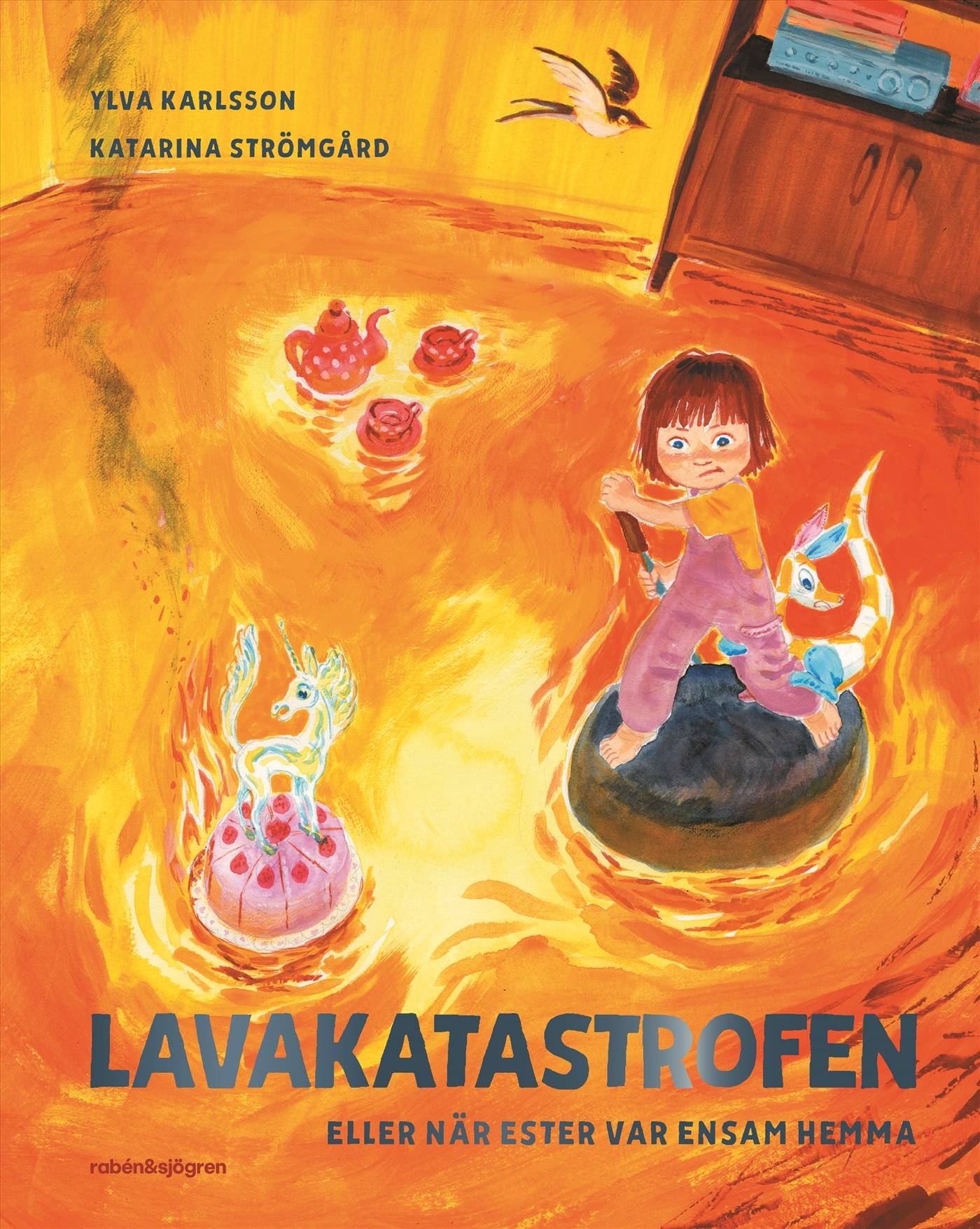 Lavakatastrofen eller när Ester var ensam hemma