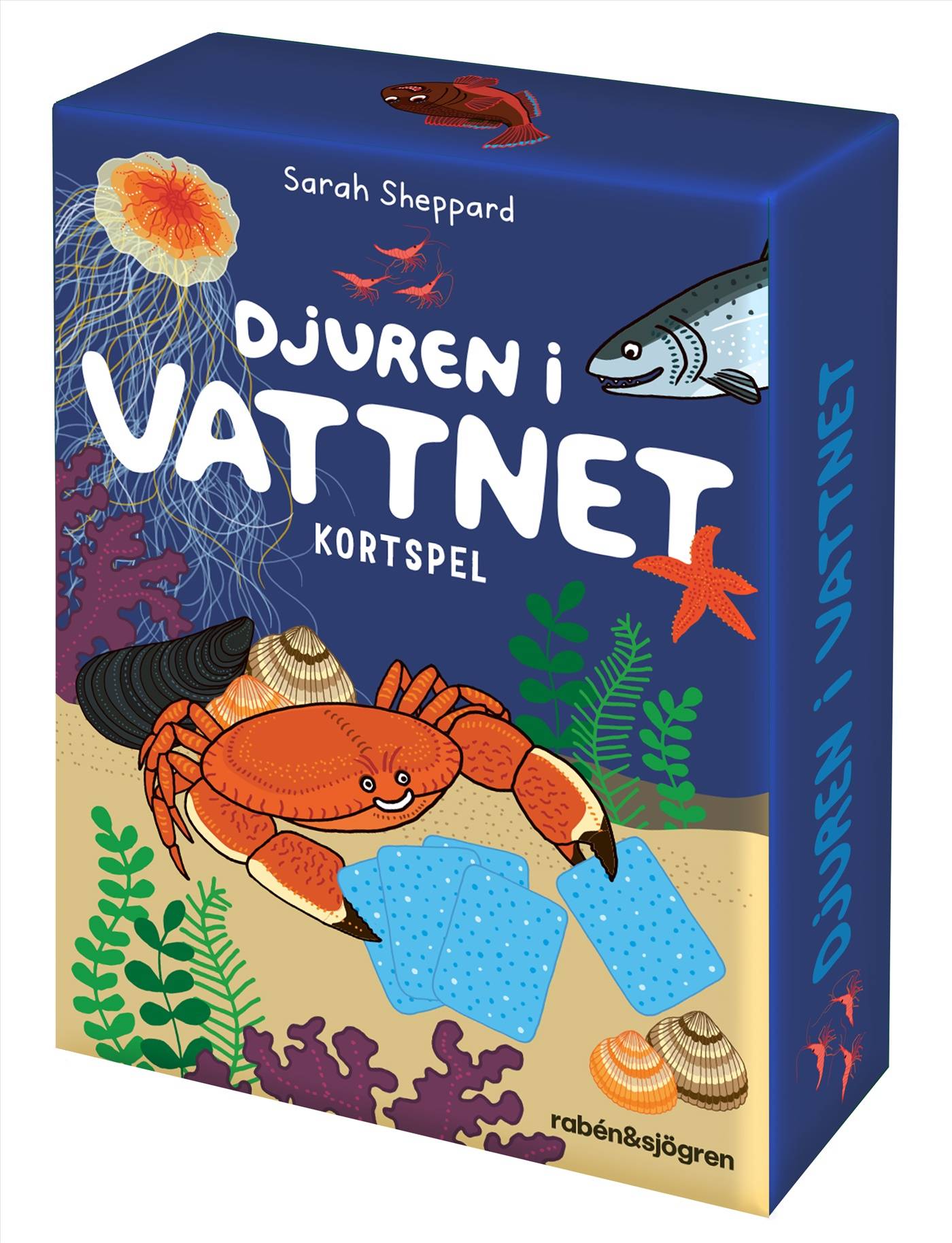 Djuren i vattnet kortspel