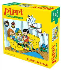 Pippi Långstrump minipussel : 48 bitar