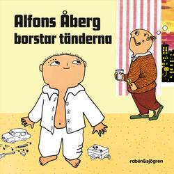 Alfons Åberg borstar tänderna