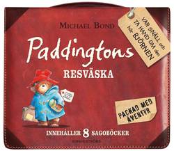 Paddingtons resväska innehåller 8 sagoböcker