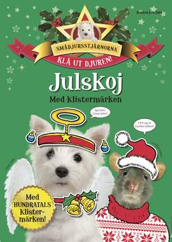 Julskoj med klistermärken