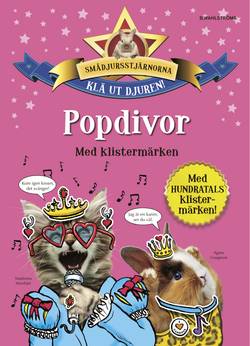 Popdivor med klistermärken