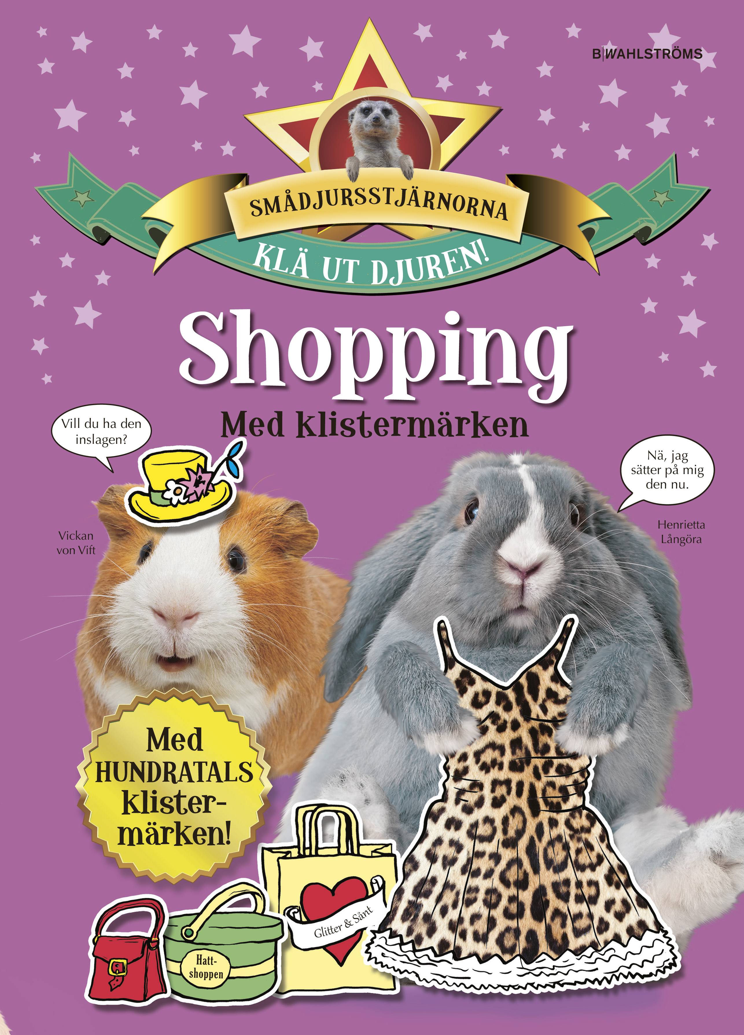 Shopping med klistermärken