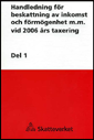 Handledning för beskattning av inkomst och förmögenhet m.m vid 2006 års taxering : del 1