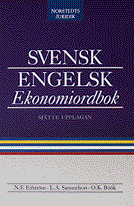 Svensk-engelsk ekonomiordbok : fackordbok för ekonomifunktionen med begreppsförklaringar