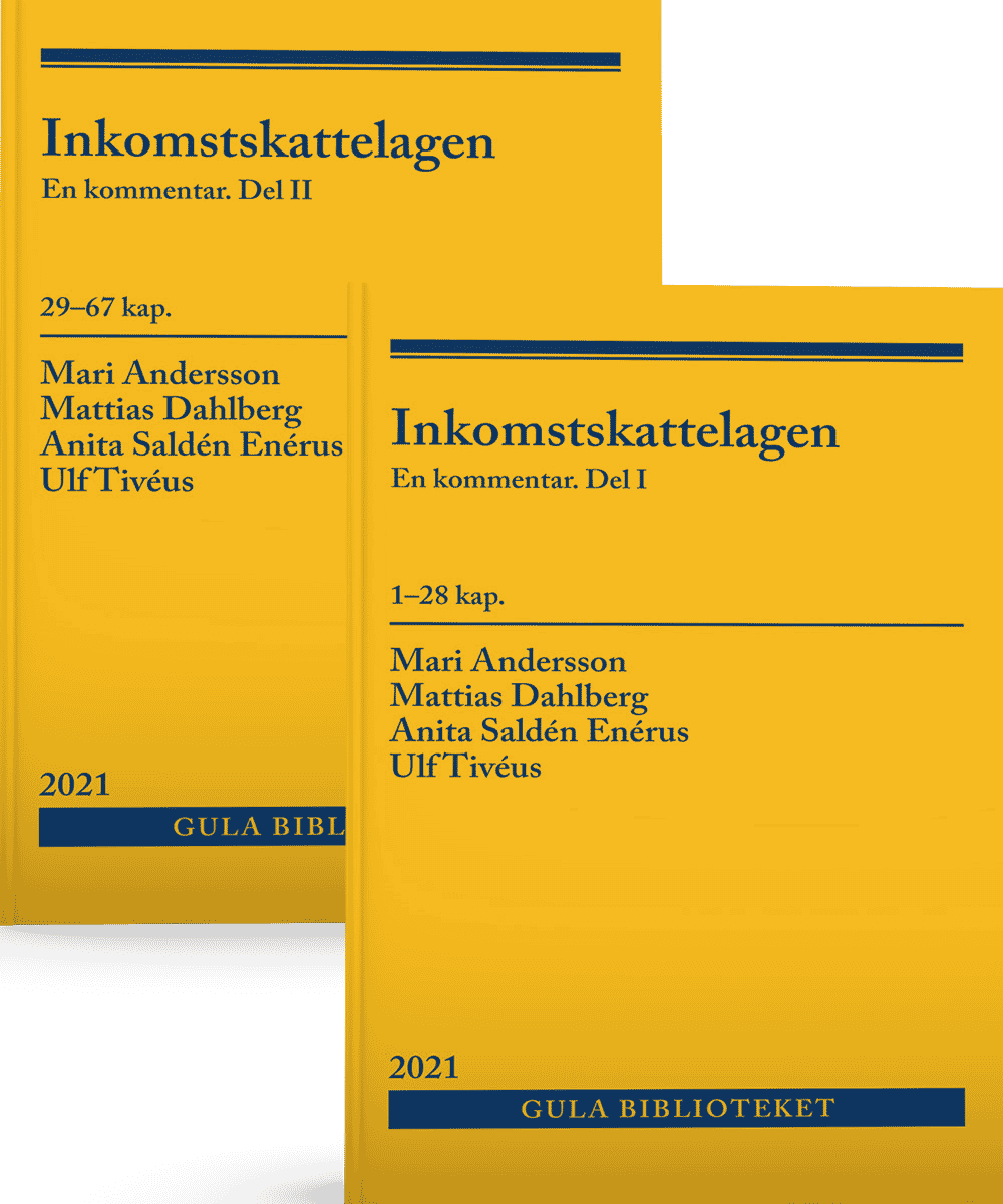 Inkomstskattelagen : en kommentar (Vol. 1-2)