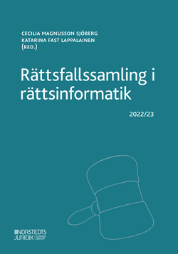 Rättsfallssamling i rättsinformatik : 2022/23