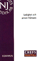 Chefspraktika - kommun : Ledighet och annan frånvaro