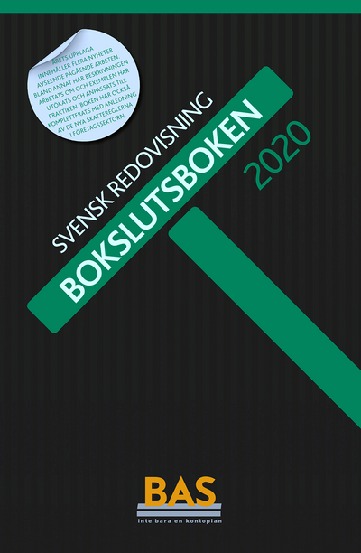 Bokslutsboken 2020 : svensk redovisning