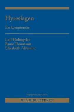 Hyreslagen : En kommentar