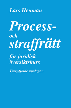 Process- och straffrätt för juridisk översiktskurs