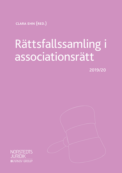 Rättsfallssamling i associationsrätt : 2019/20