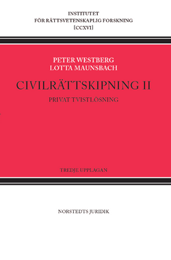 Civilrättskipning II. Privat tvistlösning