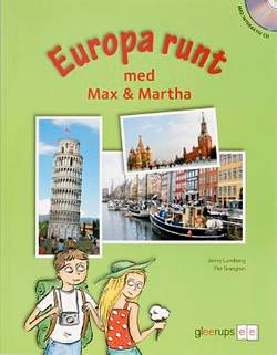 Europa runt m Max o Martha Bok+CD