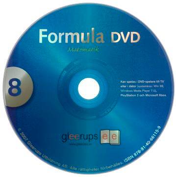 Formula 8 DVD