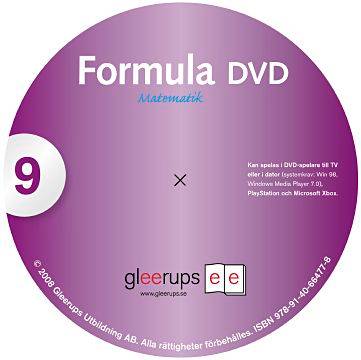 Formula 9 DVD