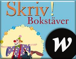 Skriv! Bokstäver IWB på webb Lärar/elevwebb klasslic