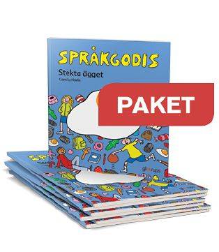 Språkgodis Stekta ägget Paket 10 ex