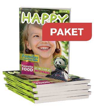 Happy Paket Textbok 4 25 ex + digitalt lärarmaterial