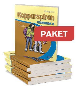 Mattegruvan Kopparspiran Paket 4a 10 ex+ 4b 10 ex+ Lhl