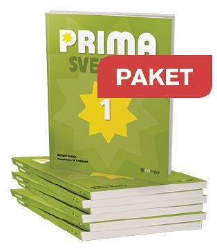 Prima svenska 1 Basbok 20 ex + Lärarhandledning + Digitalt lärom