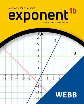 Exponent 1b, digitalt lärarmaterial, 12 mån