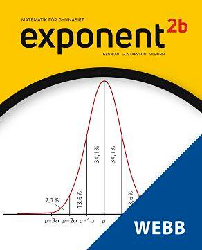 Exponent 2b, digitalt lärarmaterial, 12 mån