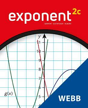 Exponent 2c, digitalt lärarmaterial, 12 mån