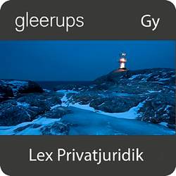 Lex Privatjuridik, digitalt läromedel, lärare, 12 mån