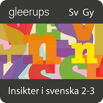 Insikter i svenska 2-3, digitalt läromedel, elev, 12 mån