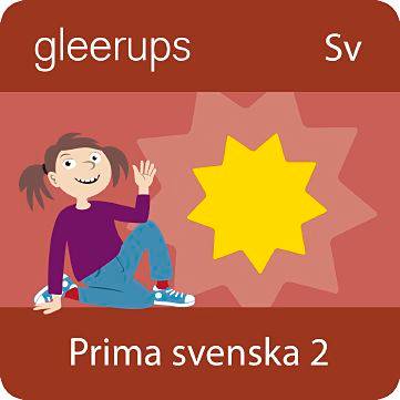 Prima svenska 2, digital,  lärarlic. 12 mån