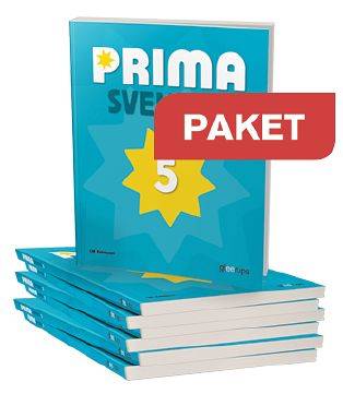 Prima Svenska 5 Basbok Paket 20 ex + Lärarwebb Indlic 12 mån