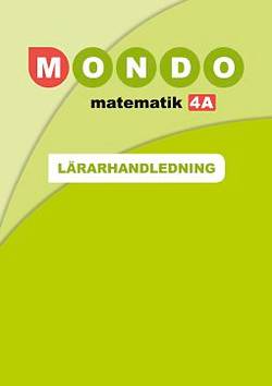 Mondo Matematik 4A Lärarhandl